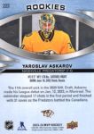 2023-24 Upper Deck MVP #223 Yaroslav Askarov SP RC