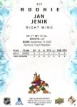 2021-22 Upper Deck Ice #117 Jan Jenik RC