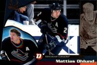 1998-99 Pacific Omega #240 Mattias Ohlund