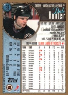 1998-99 Topps #58 Dale Hunter