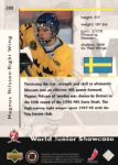 1998-99 UD Choice #288 Magnus Nilsson RC