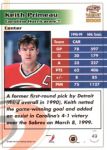 1999-00 Paramount Red #49 Keith Primeau