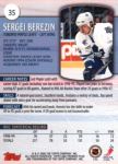 1999-00 Topps Premier Plus #35 Sergei Berezin