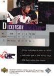 1999-00 UD Prospects #25 Lou Dickenson