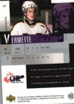 1999-00 UD Prospects #57 Antoine Vermette