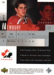 1999-00 UD Prospects #76 Kris Newbury