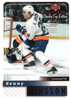 1999-00 Upper Deck MVP SC Edition #114 Kenny Jonsson