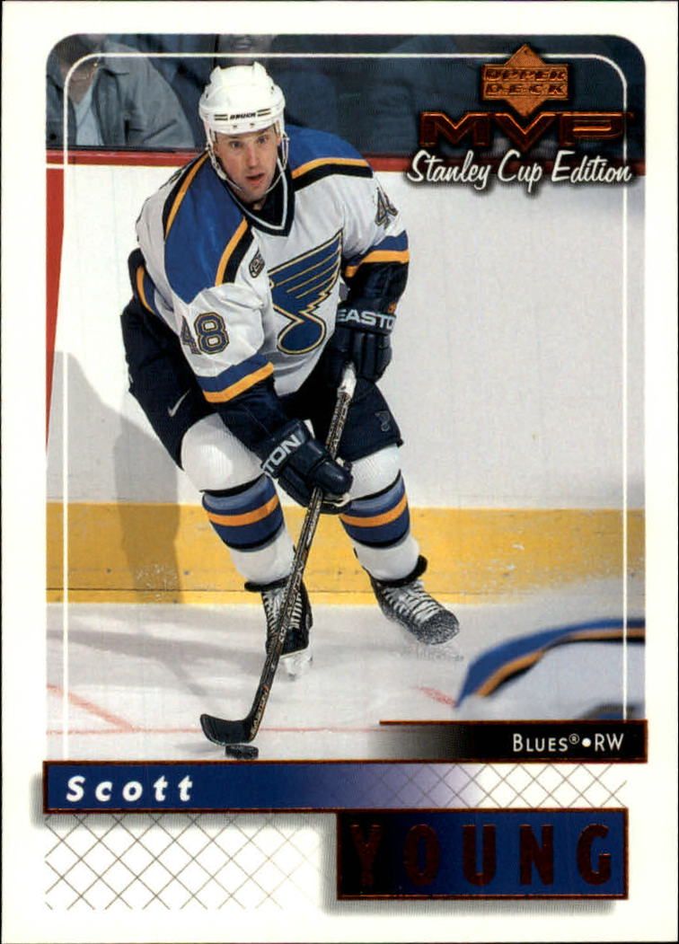 1999-00 Upper Deck MVP SC Edition #166 Scott Young