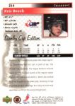 1999-00 Upper Deck MVP SC Edition #214 Kris Beech