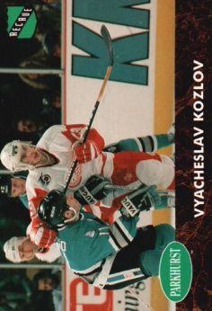 1991-92 Parkhurst French #266 Vyacheslav Kozlov