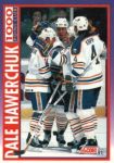 1991-92 Score American #376 Dale Hawerchuk 1000