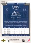 2006-07 Upper Deck Victory #183 Mats Sundin