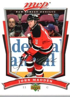 2007-08 Upper Deck MVP #100 John Madden