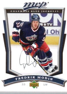 2007-08 Upper Deck MVP #24 Fredrik Modin