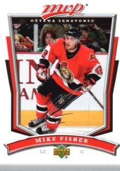 2007-08 Upper Deck MVP #255 Mike Fisher