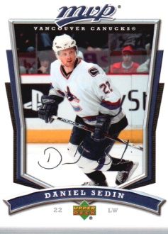 2007-08 Upper Deck MVP #66 Daniel Sedin