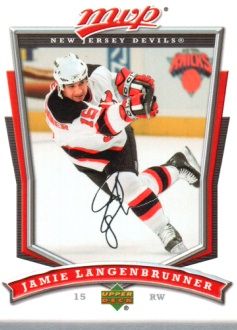 2007-08 Upper Deck MVP #96 Jamie Langenbrunner