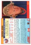 1991-92 Score Canadian Bilingual #167 Derek King