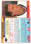 1991-92 Score Canadian Bilingual #205 Steve Duchesne