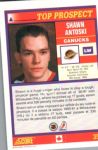1991-92 Score Canadian Bilingual #353 Shawn Antoski TP