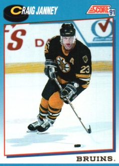 1991-92 Score Canadian Bilingual #473 Craig Janney