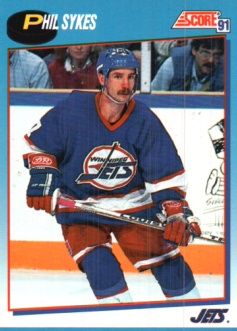 1991-92 Score Canadian Bilingual #534 Phil Sykes