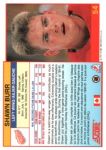 1991-92 Score Canadian Bilingual #54 Shawn Burr