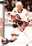 1992-93 Pro Set #110 Derek King