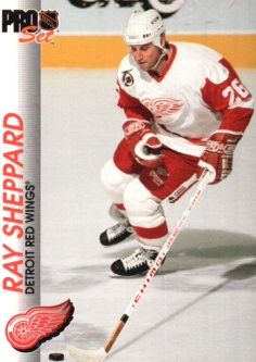 1992-93 Pro Set #47 Ray Sheppard