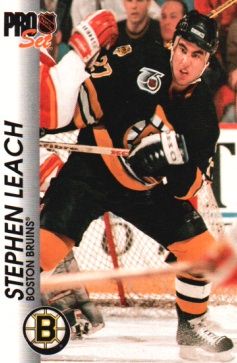 1992-93 Pro Set #6 Stephen Leach