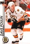 1992-93 Pro Set #9 Dave Poulin