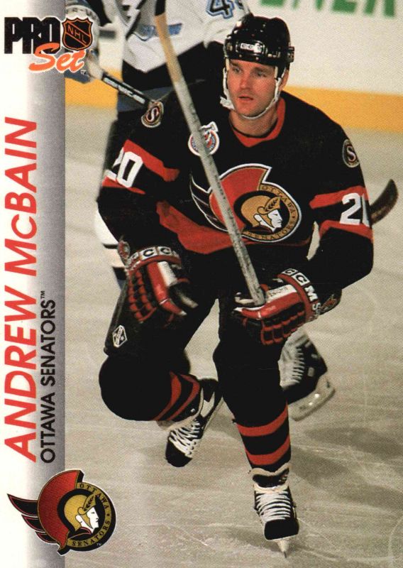 1992-93 Pro Set #120 Andrew McBain