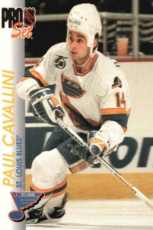 1992-93 Pro Set #159 Paul Cavallini