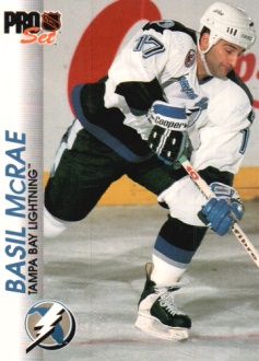 1992-93 Pro Set #176 Basil McRae