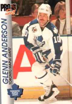 1992-93 Pro Set #185 Glenn Anderson