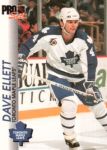 1992-93 Pro Set #186 Dave Ellett