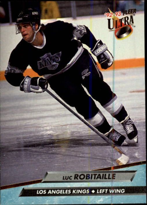 1992-93 Ultra #87 Luc Robitaille Fleer