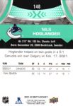 2021-22 Upper Deck MVP #148 Nils Hoglander