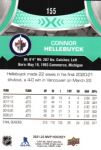 2021-22 Upper Deck MVP #155 Connor Hellebuyck