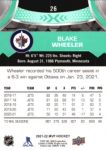 2021-22 Upper Deck MVP #26 Blake Wheeler