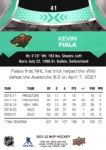 2021-22 Upper Deck MVP #41 Kevin Fiala