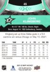 2021-22 Upper Deck MVP #46 John Klingberg