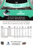 2021-22 Upper Deck MVP #53 Bo Horvat