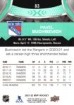 2021-22 Upper Deck MVP #83 Pavel Buchnevich