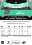 2021-22 Upper Deck MVP #94 Cam Fowler