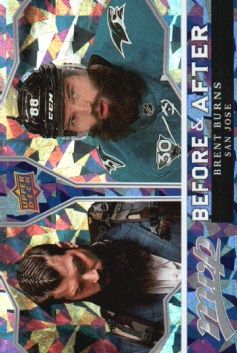 2021-22 Upper Deck MVP Before and After #BA11 Brent Burns