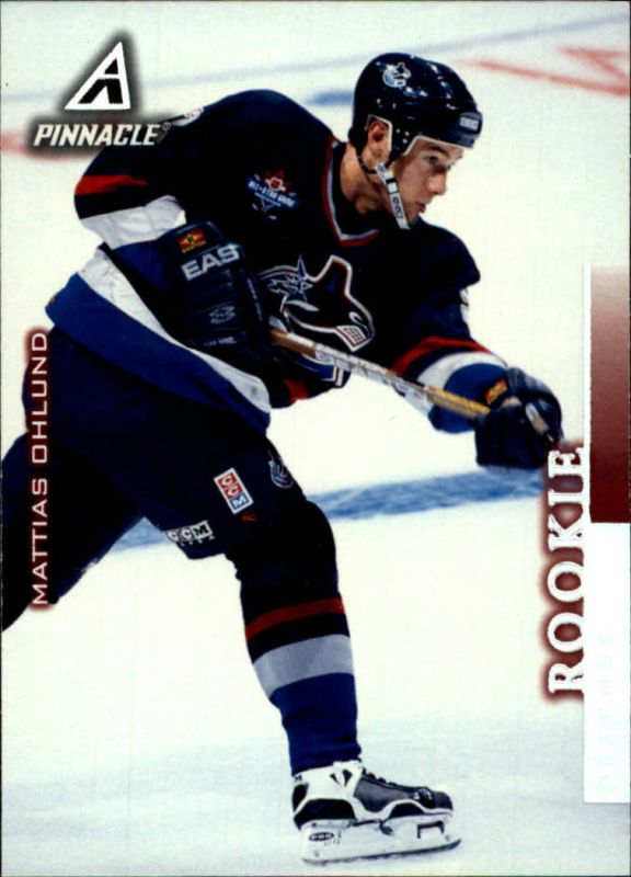 1997-98 Pinnacle #8 Mattias Ohlund