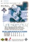 2000-01 UD Reserve #37 Ray Whitney Upper Deck