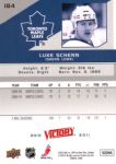 2010-11 Upper Deck Victory #184 Luke Schenn