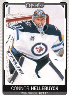 2021-22 O-Pee-Chee #39 Connor Hellebuyck Upper Deck
